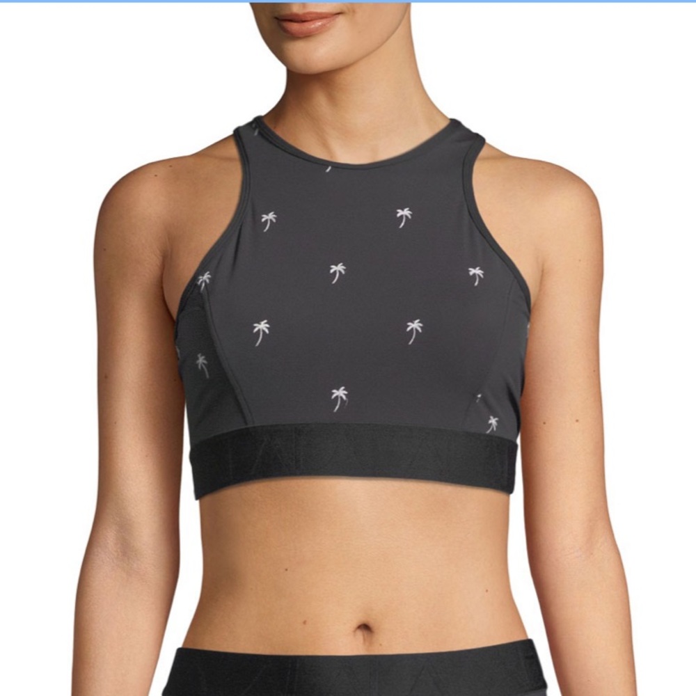 ALALA palm tree sports bra